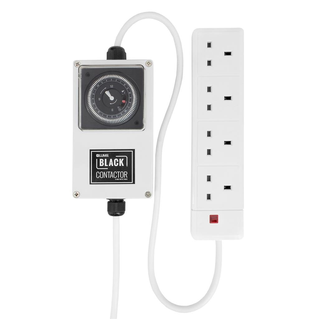 LUMii BLACK 4-Way Contactor Timer