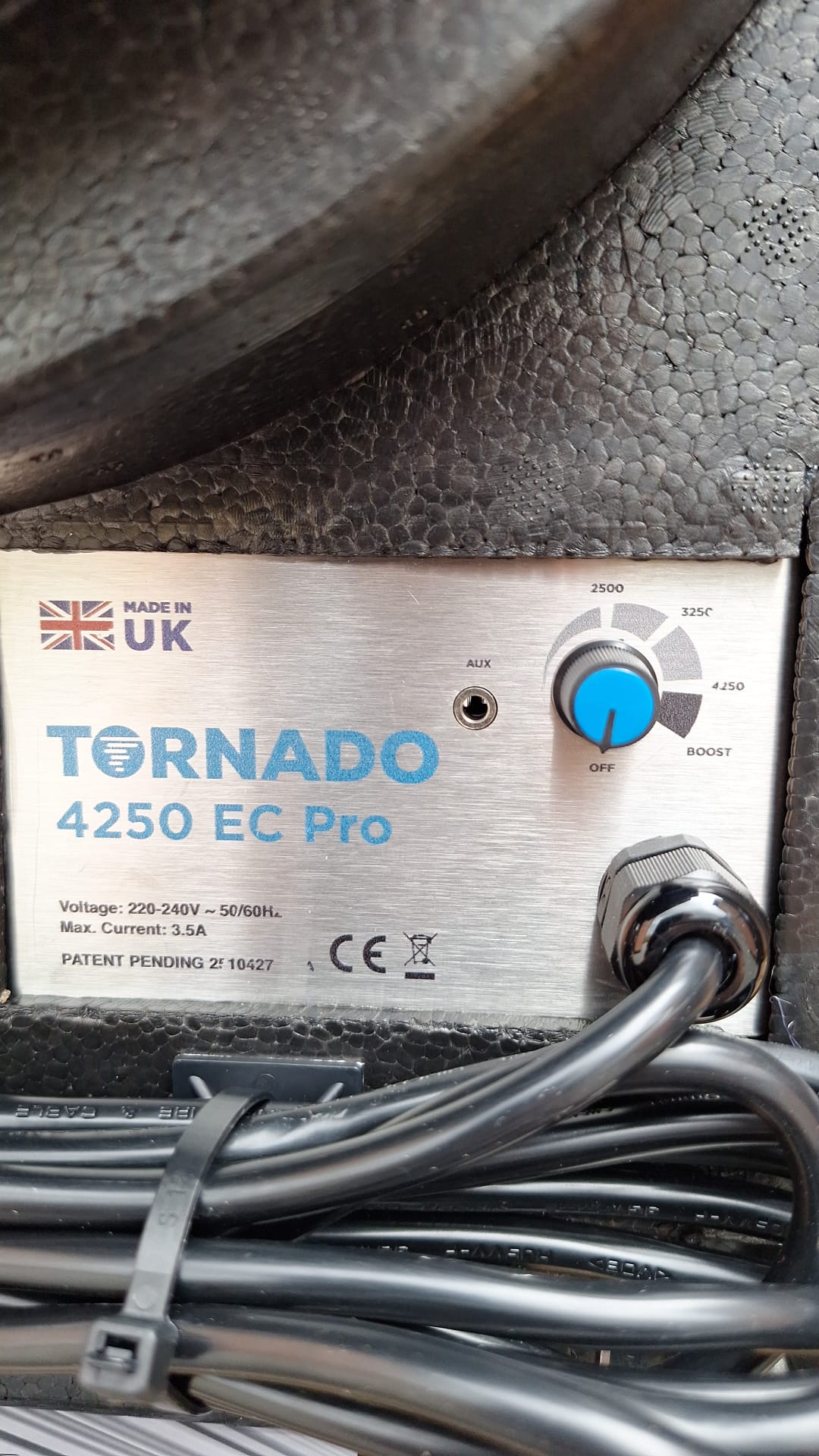Tornado EC Pro Fan Variable Speed