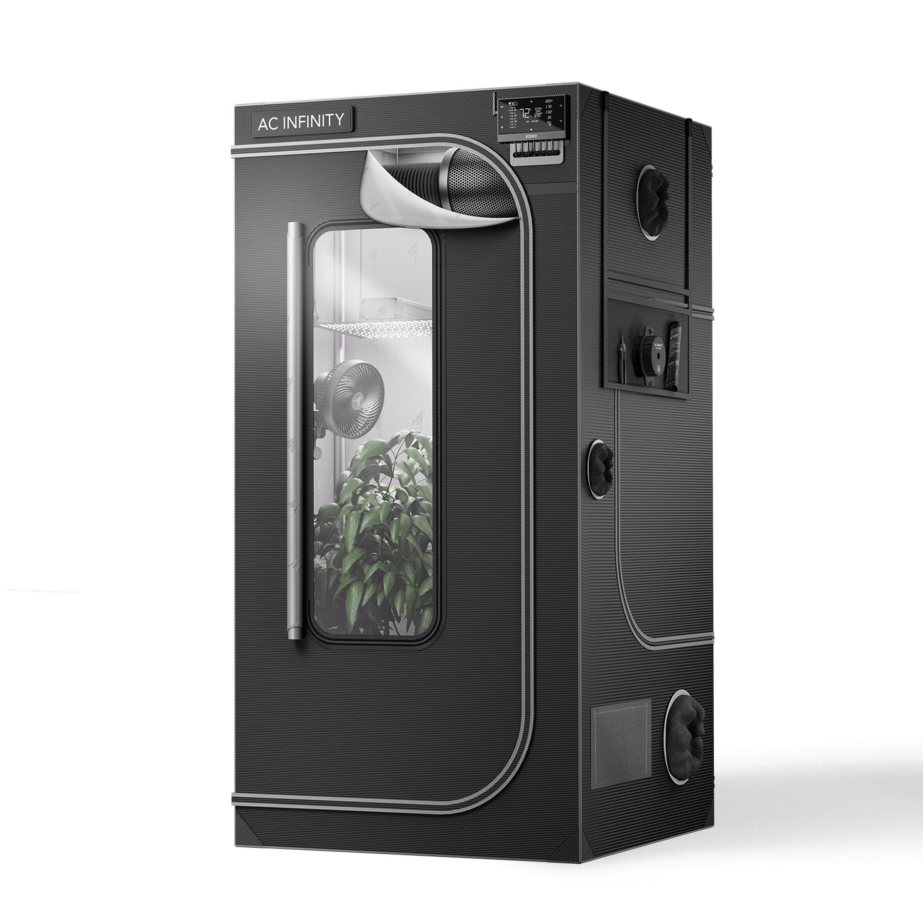 3x3 tent in cm Cloudlab 733 Advance Grow Tent 3X3, 90 x 90 x 180 cm