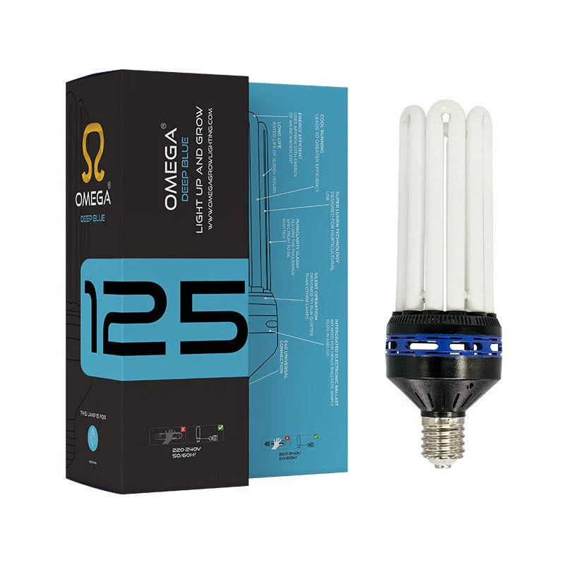 Omega Deep Blue CFL Lamps