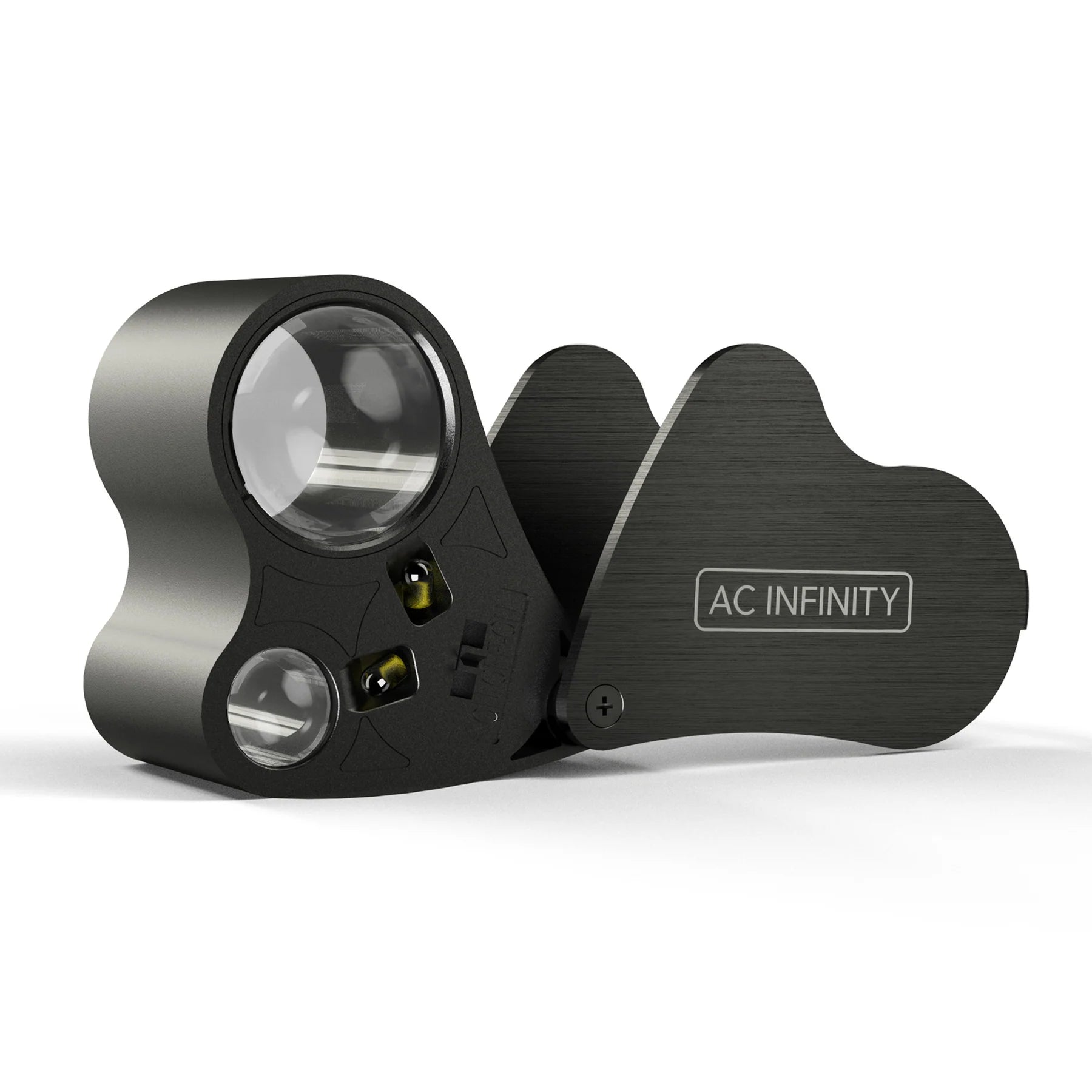 AC Infinity Jewellers Loupe, Pocket Magnifying Glass With Led Light & Dual Lenses