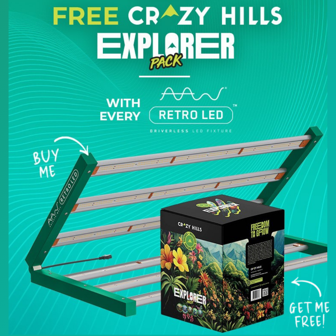 Adjusta-Watt Retro LED 720W Grow light