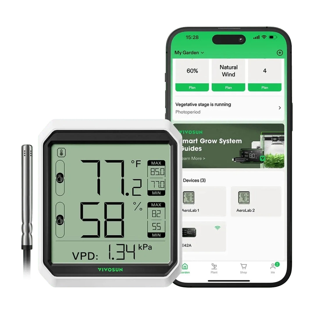 AeroLab THB1S Bluetooth Hygrometer Thermometer