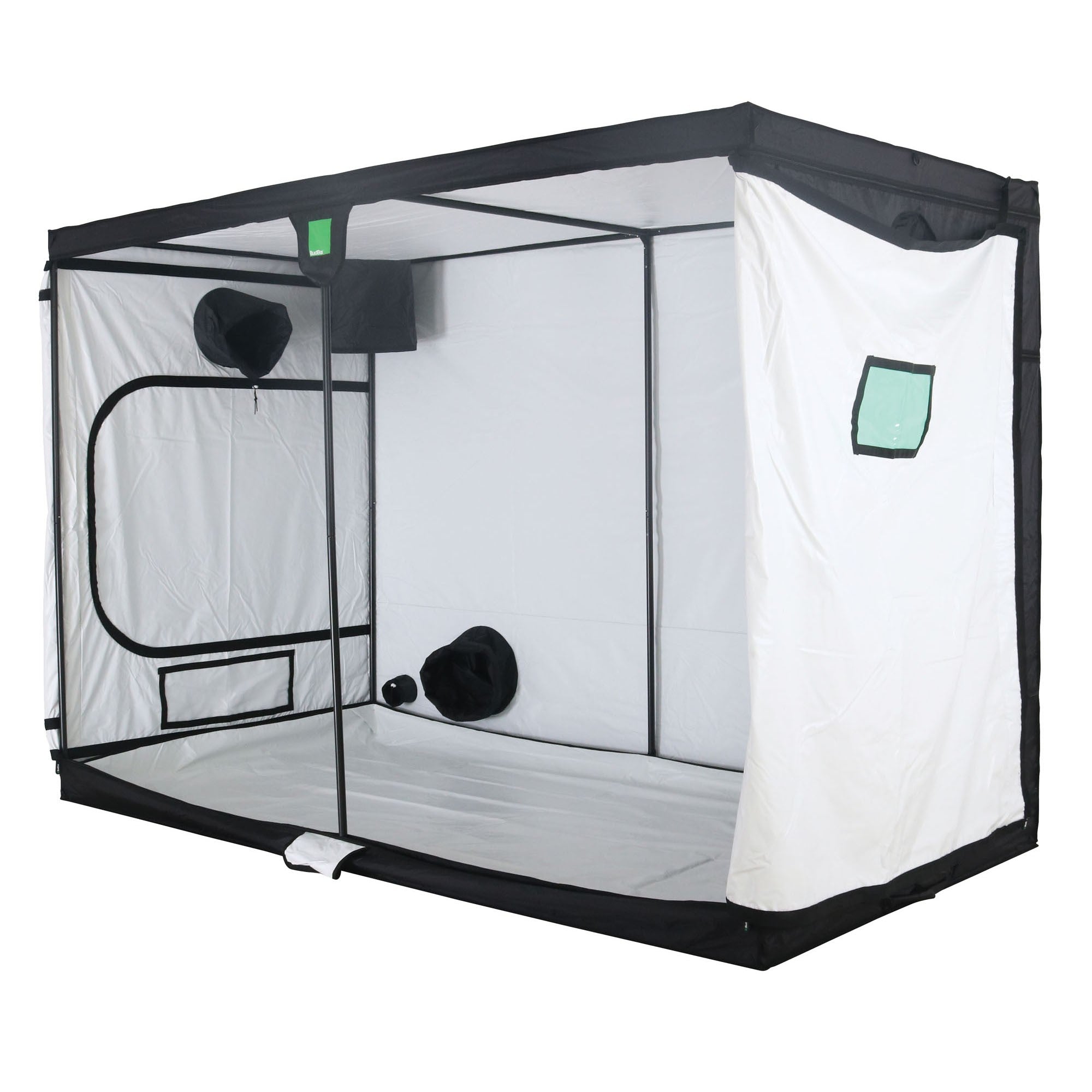 BudBox PRO XXL Plus Tent 1.5m x 3.0 x 2.2 Silver/White