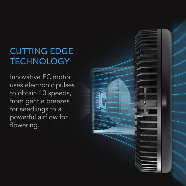 AC Infinity Cloudray A6 EC Clip Fan 6" (Gen 2)