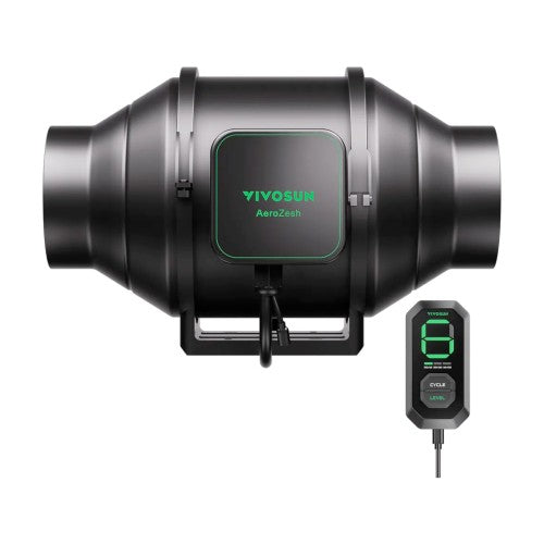 AeroZesh S4 Inline Fan 4″ 100mm + EC12 Controller