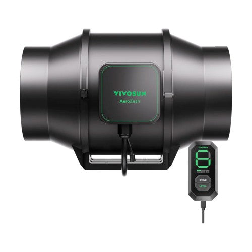 AeroZesh S6 Inline Fan 6″ 150mm + EC12 Controller