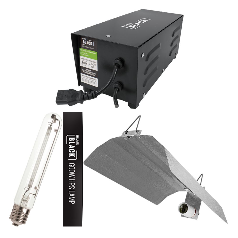 Lumii Black Ballast Électronique Dimmer 600W - Puissant Et Polyvalent Pour Horticulture