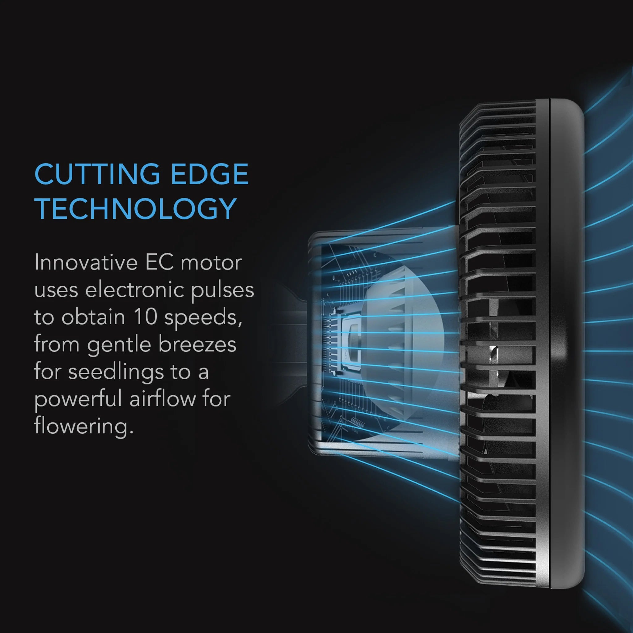 AC Infinity Cloudray A9 EC Clip Fan 9" (Gen 2)