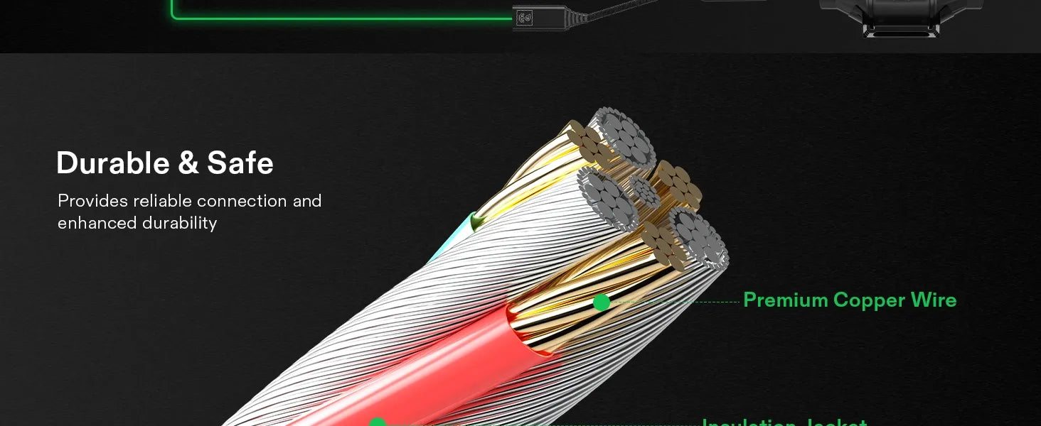 USB-C Splitter with 1 Male to 2 Female
