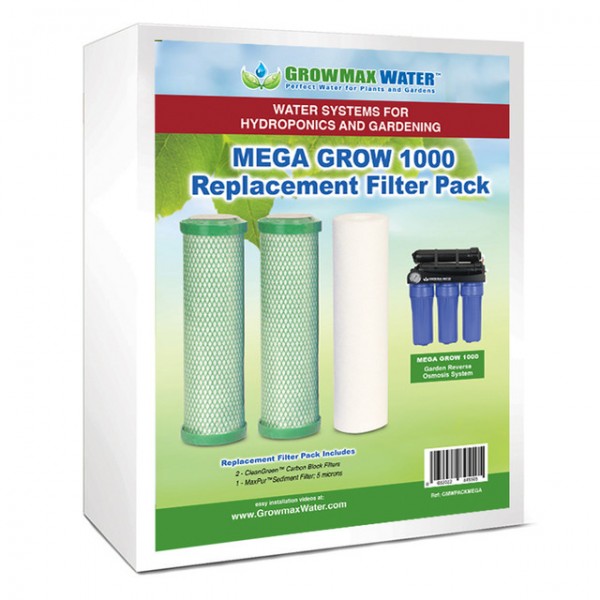 GrowMax Mega Grow 1000 Replacement Filter Pack
