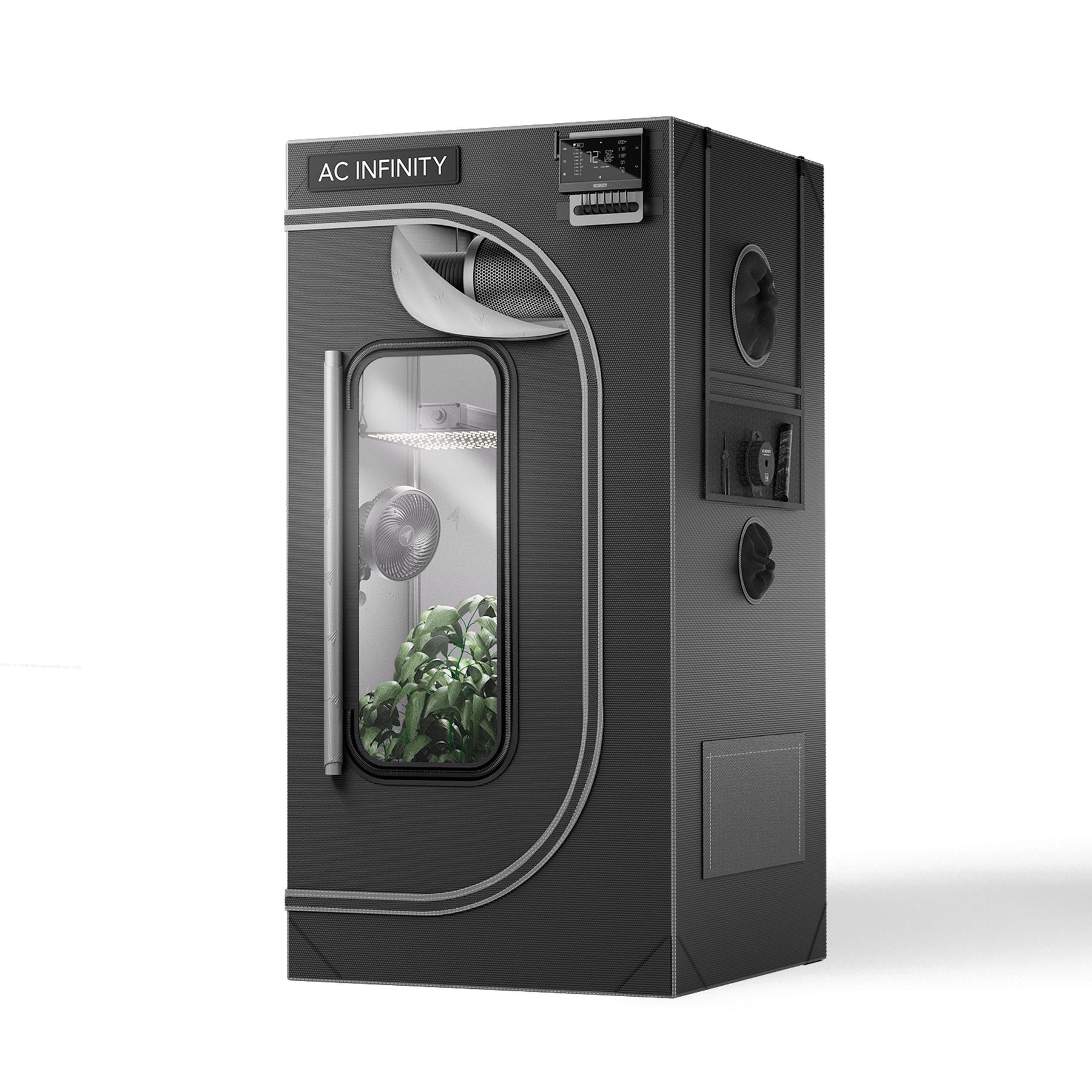 60x120 grow tent Cloudlab 422 Advance Grow Tent 2X2, 60 x 60 x 120 cm