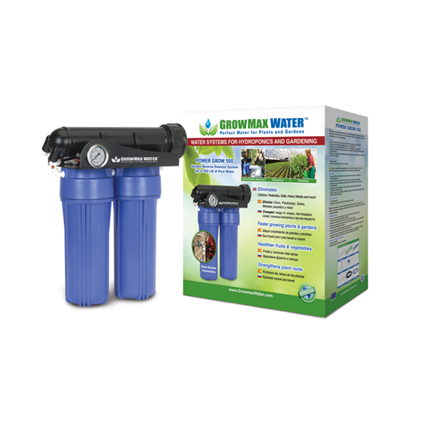 GrowMax Power Grow Reverse Osmosis System 500L per Day