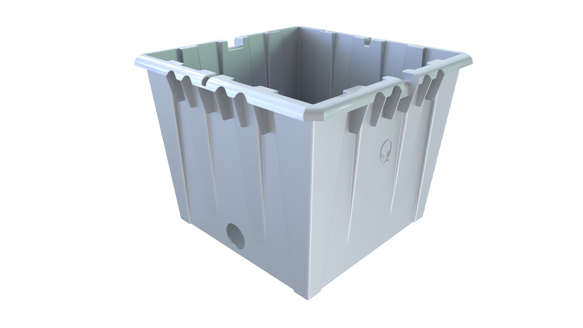 RDWC Pot 36L Silver