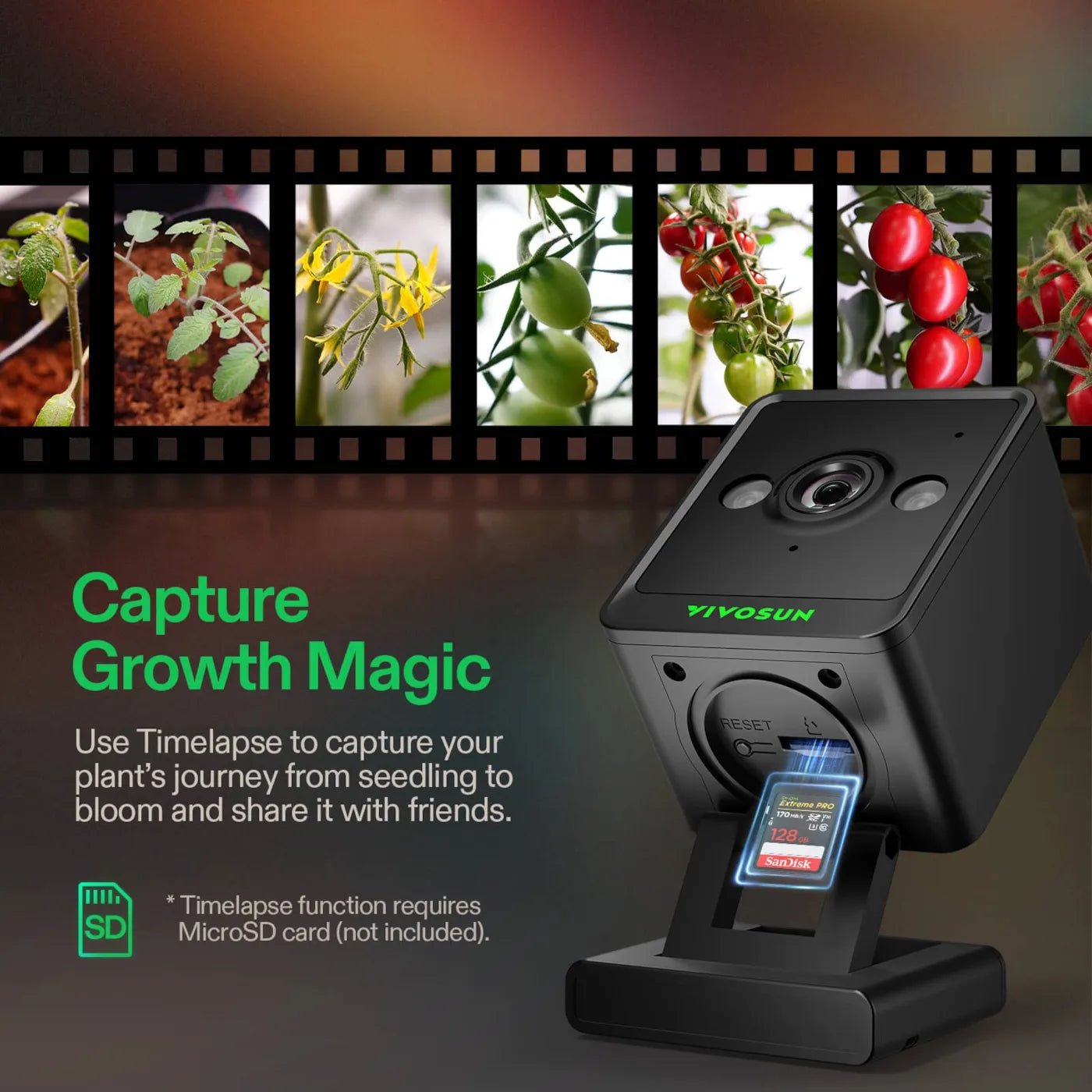 GrowCam C4, 2k QHD Wifi Camera