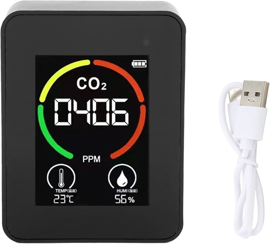 Thermo/Hygrometer with CO2 Measuring