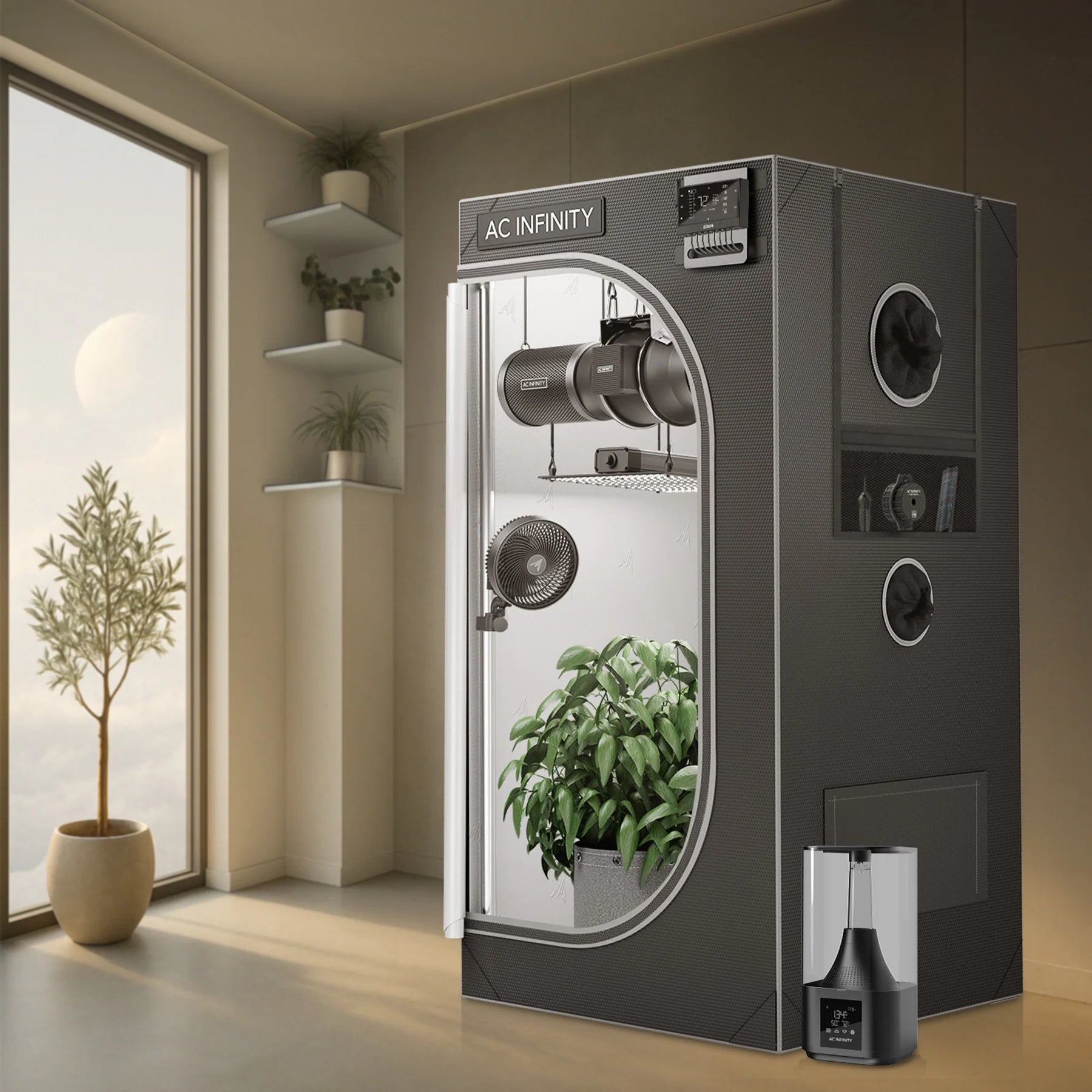 Cloudlab 722 Advance Grow Tent  2x2, 60 x 60 x 180 cm