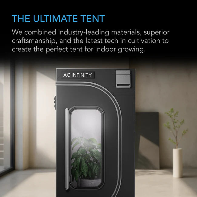 90x90 grow tent Cloudlab 733 Advance Grow Tent 3X3, 90 x 90 x 180 cm