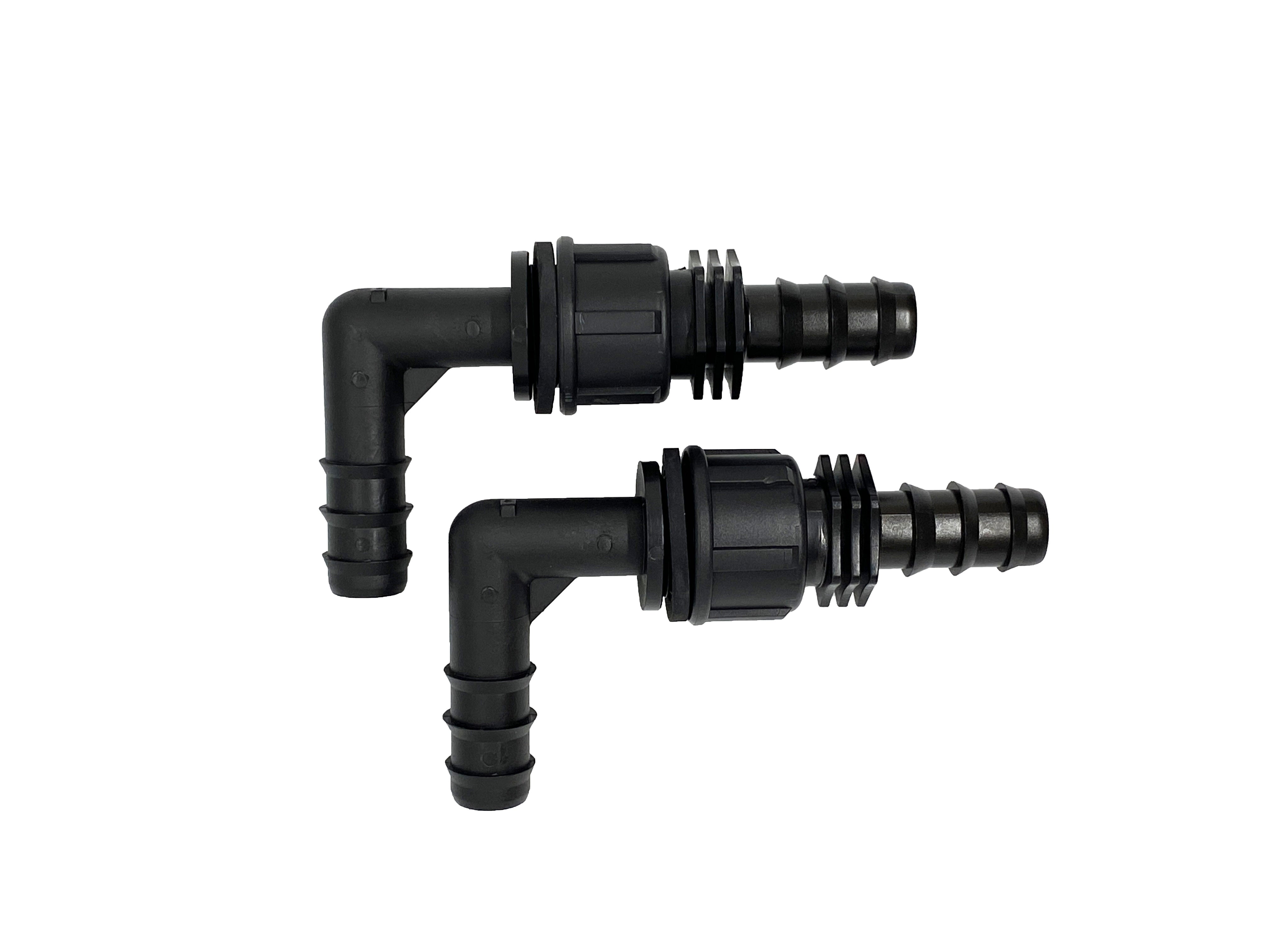 RDWC Chiller Fittings Black