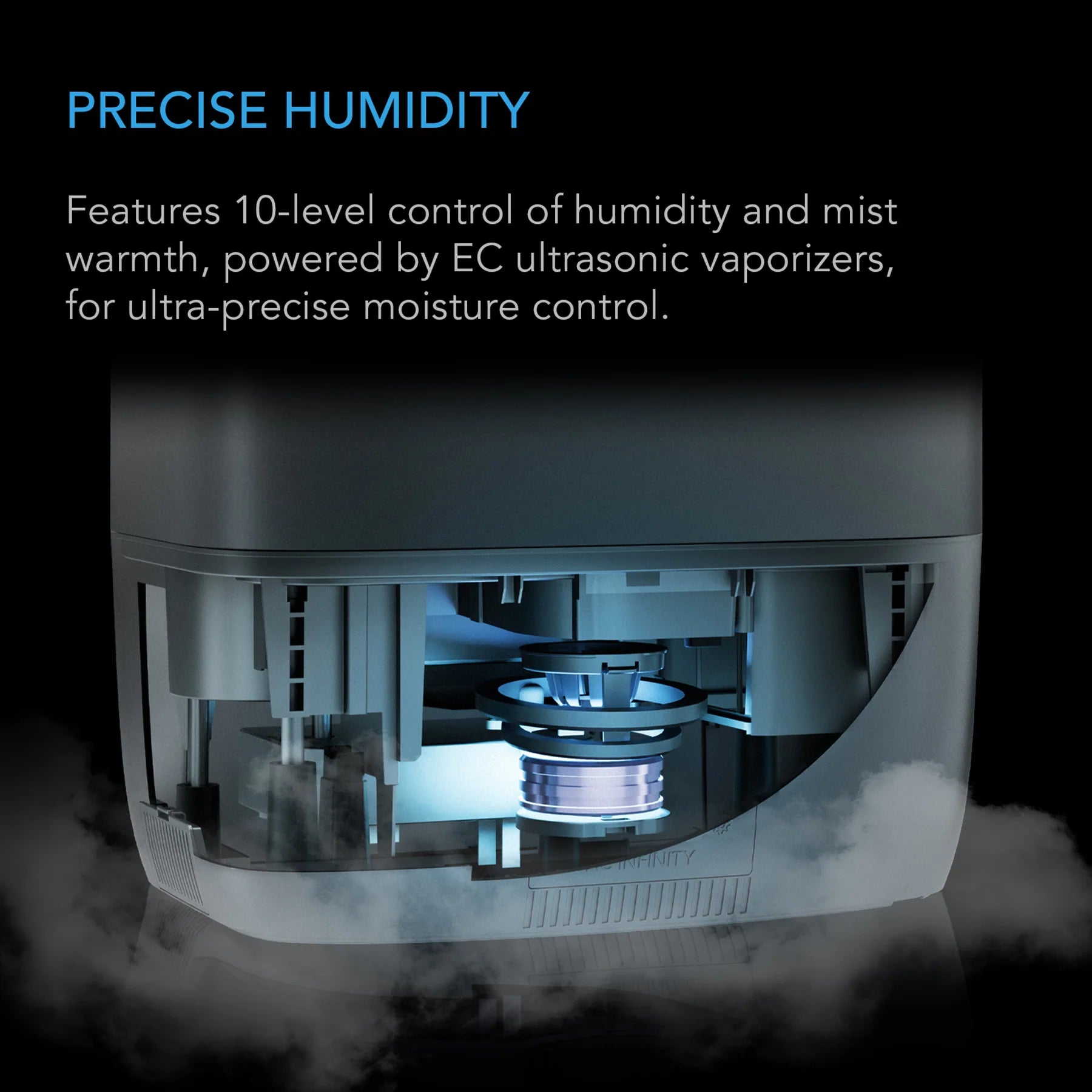 AC Infinity Cloudforge T5 Humidifier 9L with Smart Controls