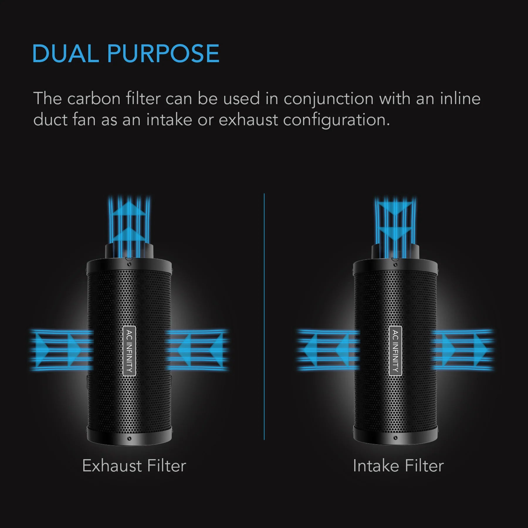 AC Infinity Duct Carbon Filter XL