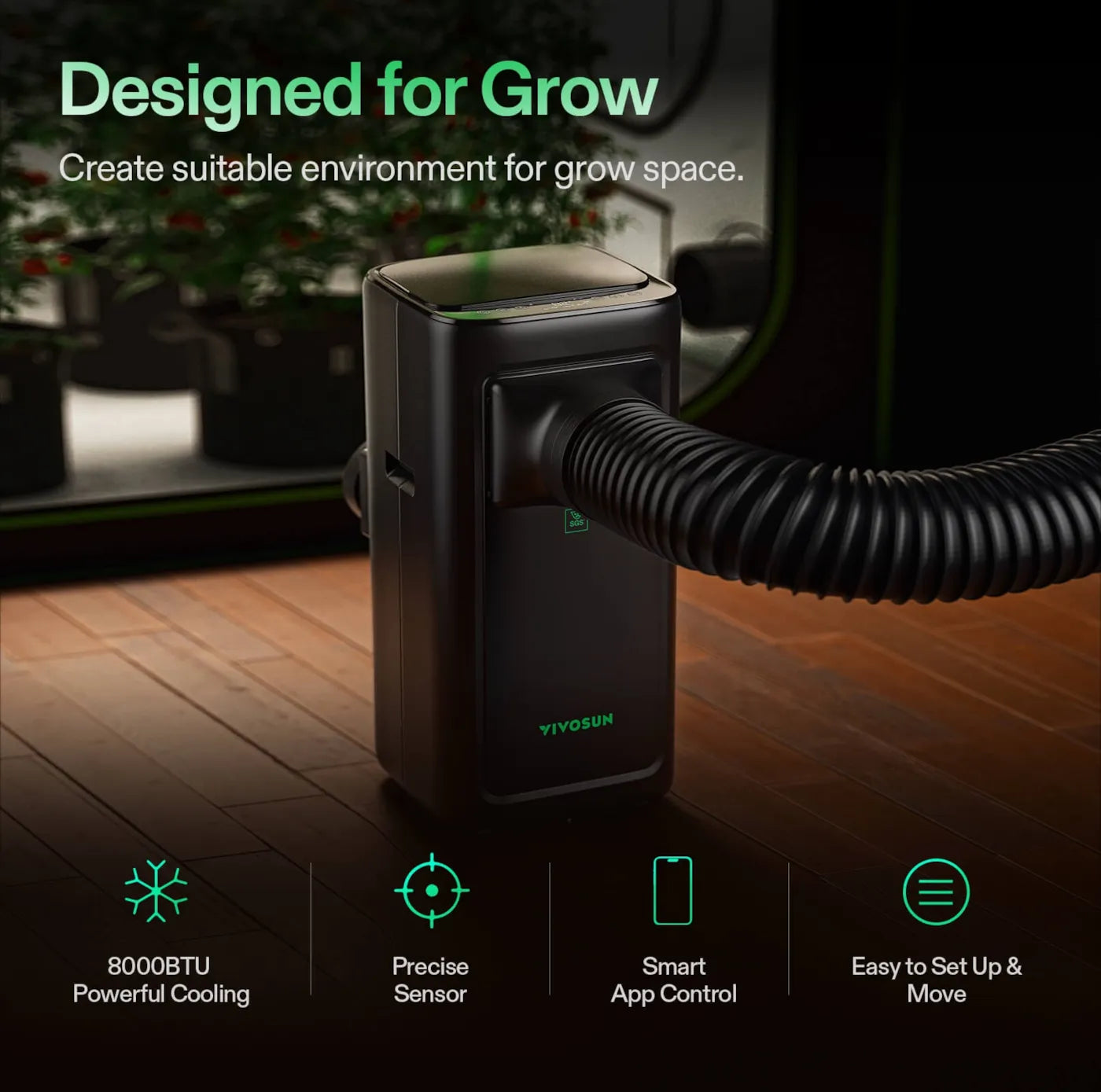 AeroLUSH C08 Air Conditioner 8000 BTU