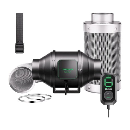AeroZesh S4 Fan, E12 Controller, Ducting & Filter Kit