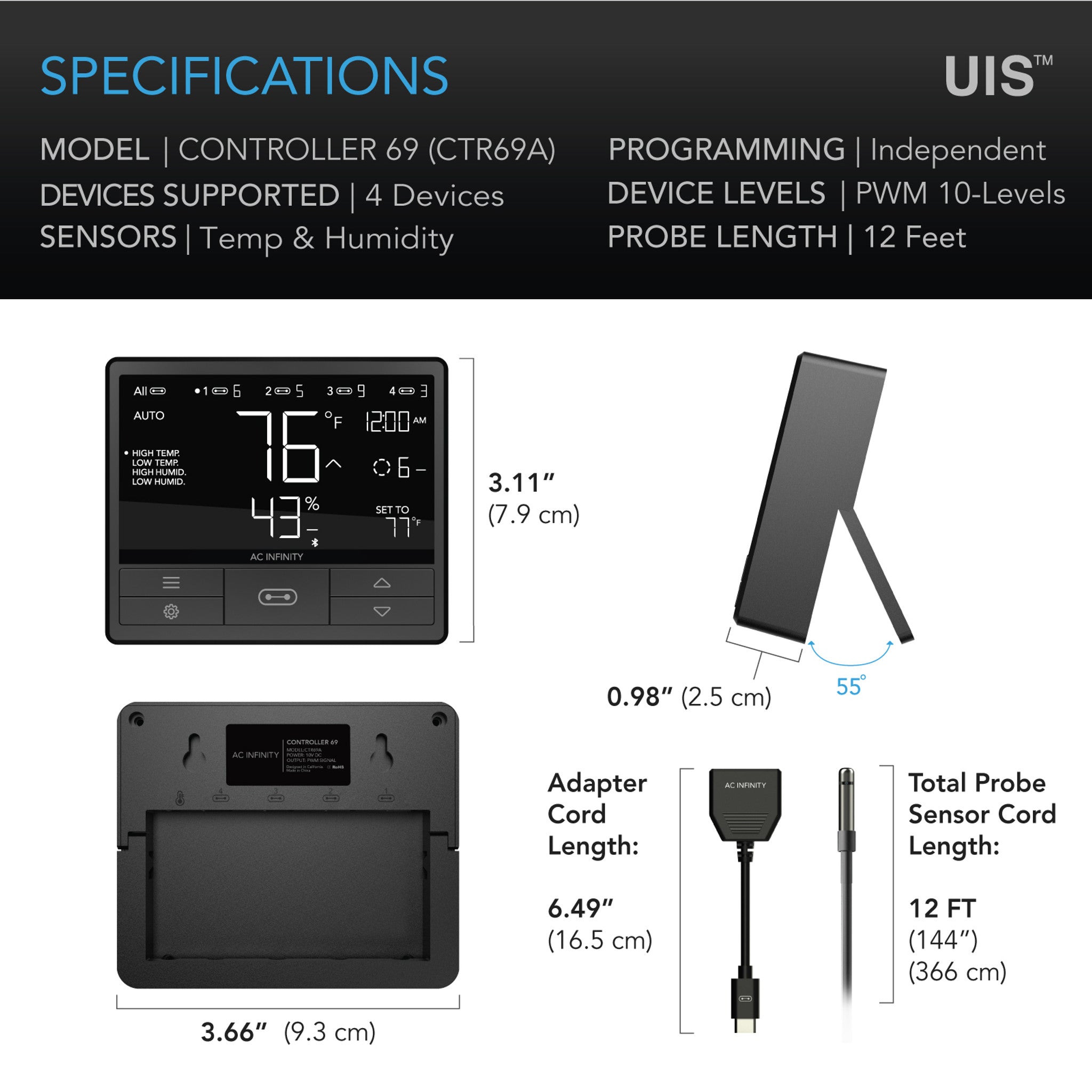 AC Infinity UIS Controller 69