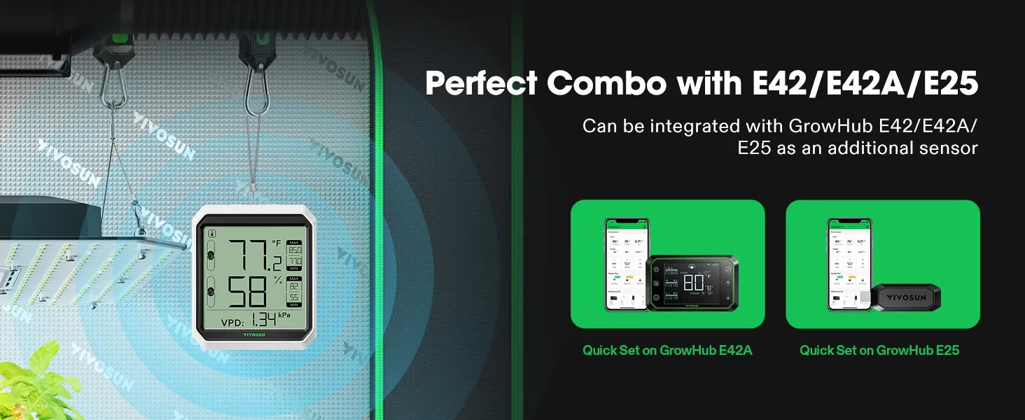 AeroLab THB1S Bluetooth Hygrometer Thermometer