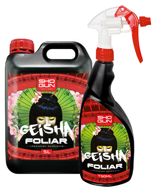 Shogun Geisha Foliar Spray product family
