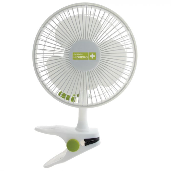 garden highpro 6 inch clip on fan