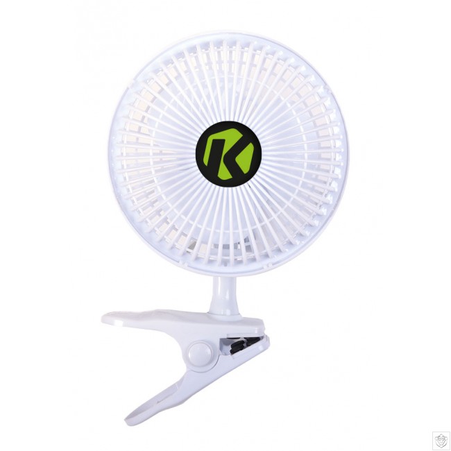 krystal 6 inch clip on fan