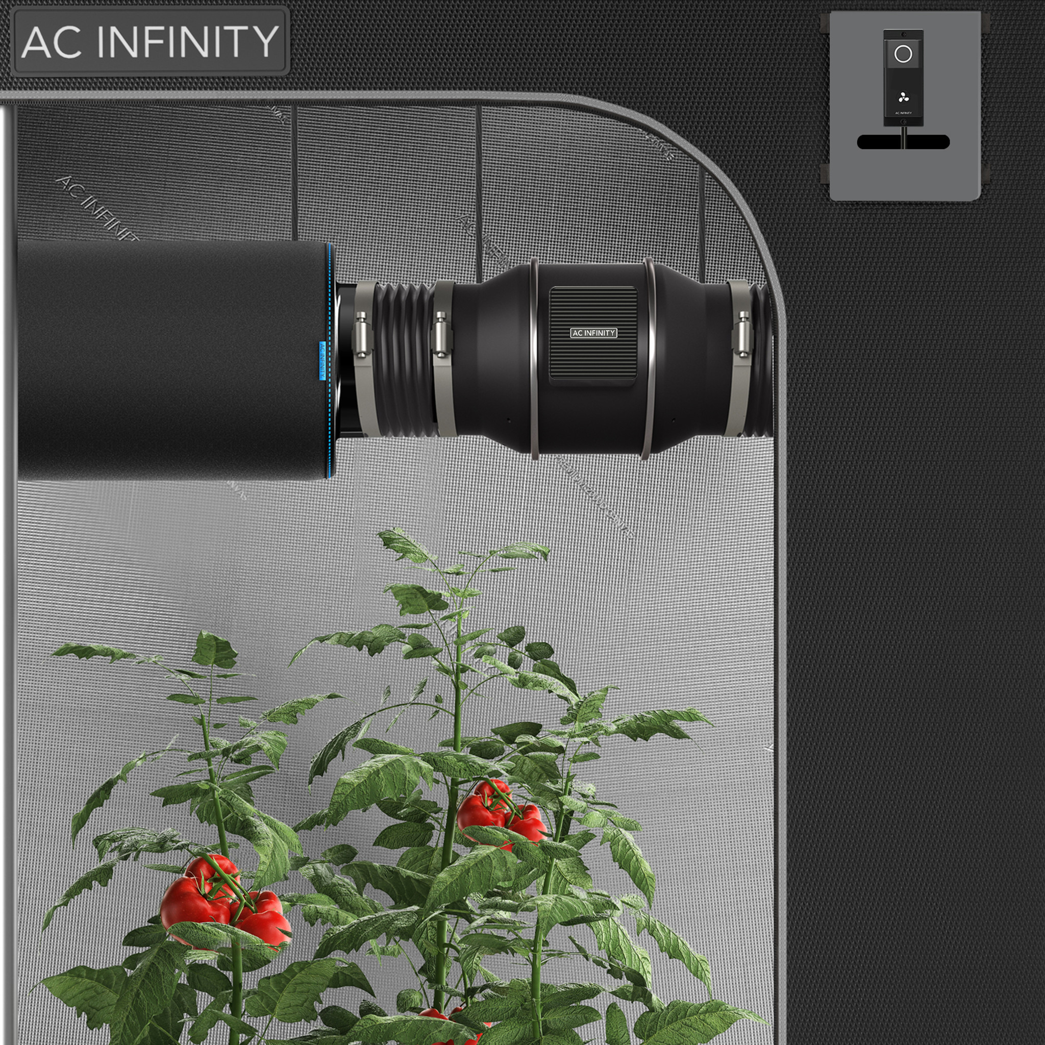 AC Infinity Cloudline S8 EC Fan - Grorite Horticultural Supplies